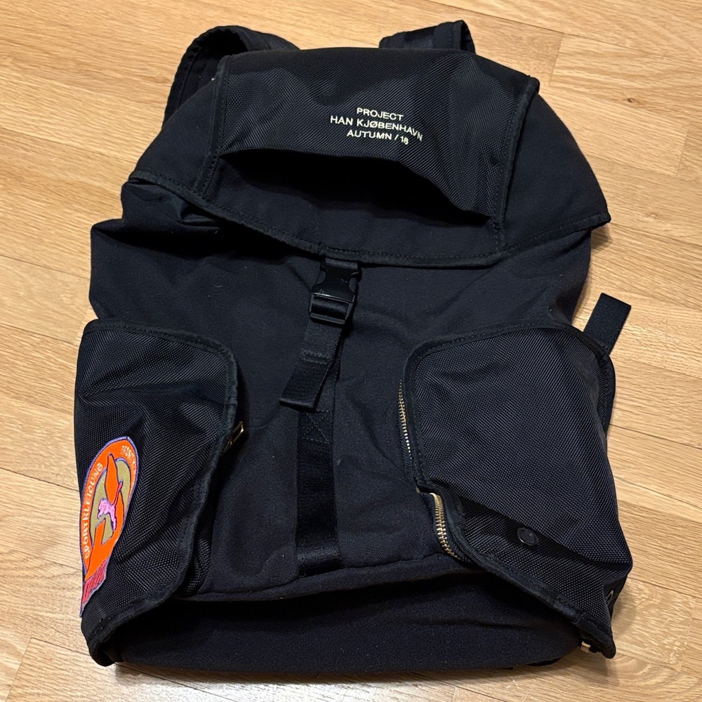 Puma X project Han Kjobenhavn autumn 18 black bag backpack rare design